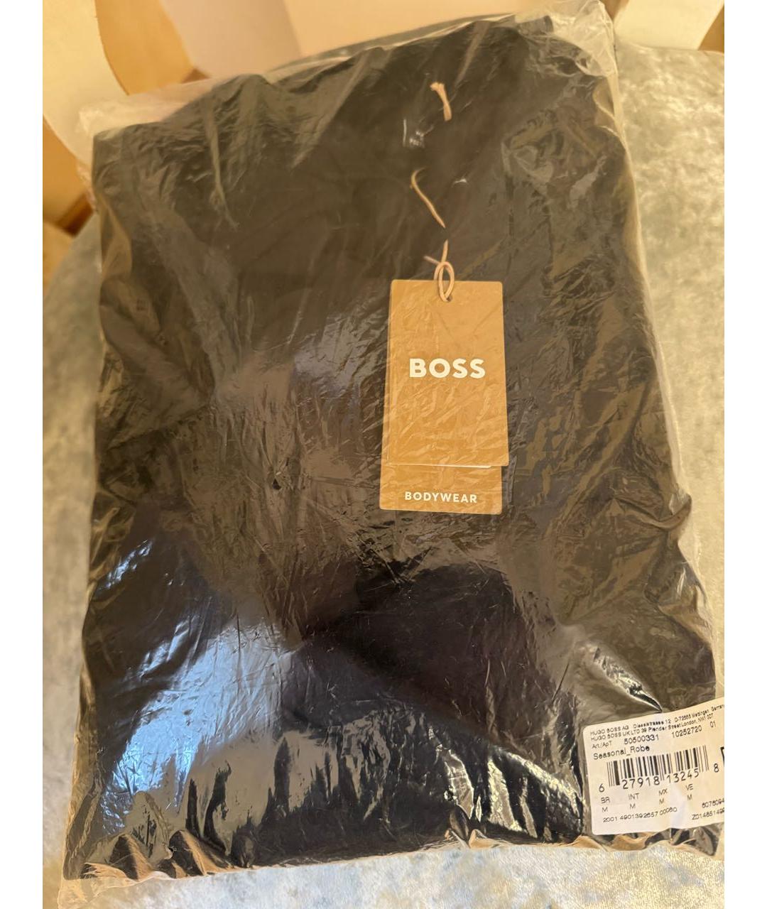 HUGO BOSS Черный халаты, фото 6