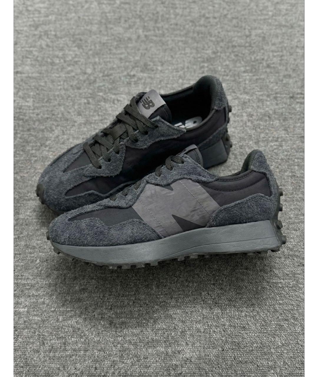 NEW BALANCE Антрацитовые замшевые кроссовки, фото 4