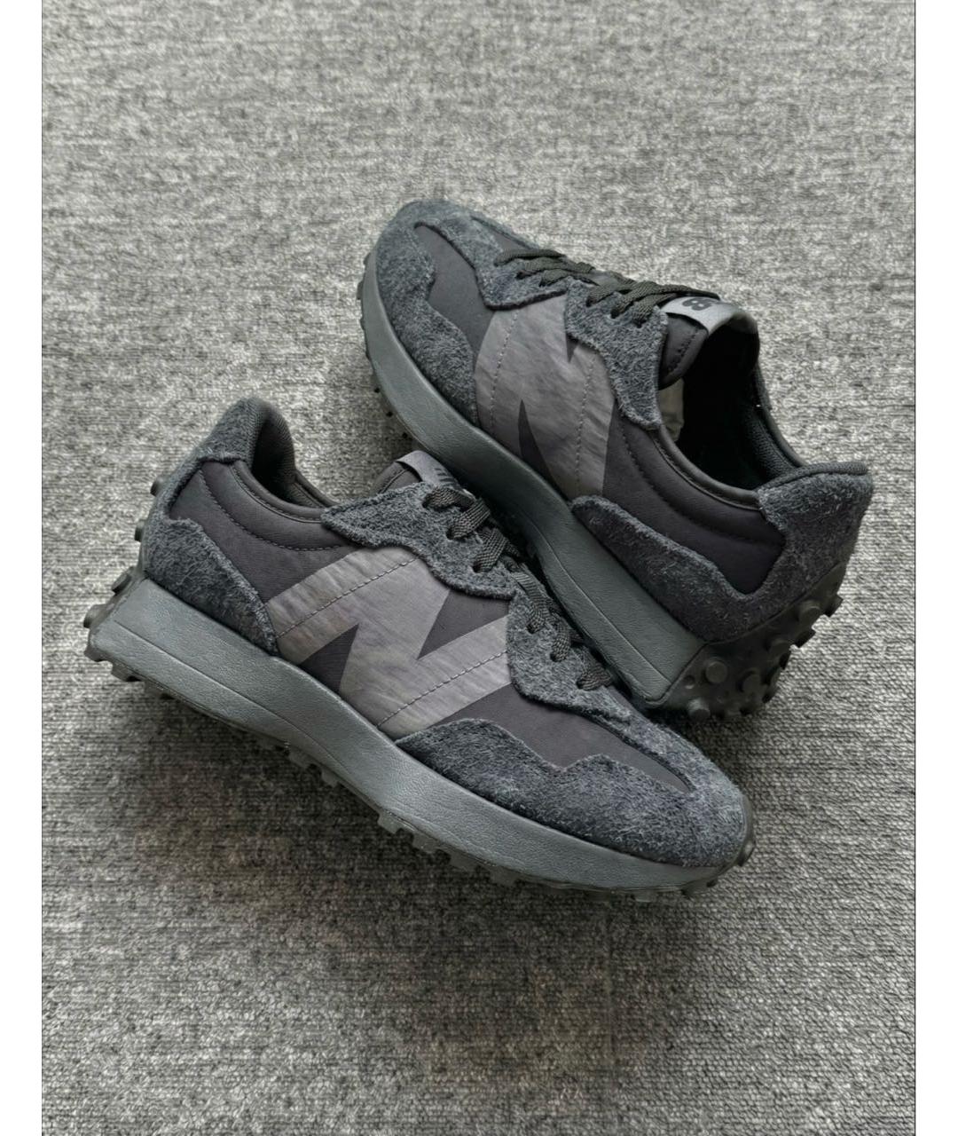 NEW BALANCE Антрацитовые замшевые кроссовки, фото 5