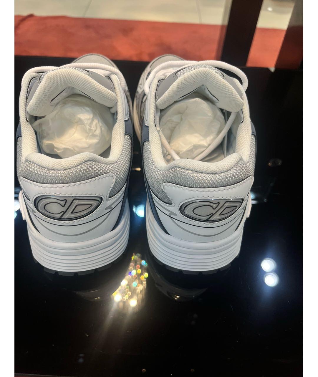 CHRISTIAN DIOR Серые низкие кроссовки / кеды, фото 2