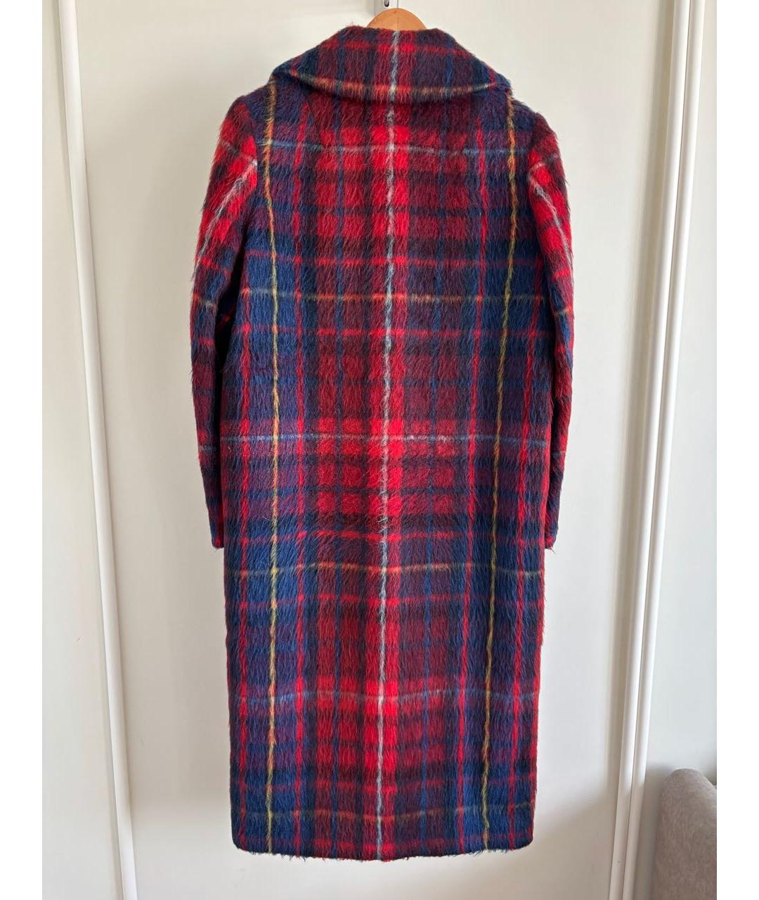 TOMMY HILFIGER Бордовое полиэстеровое пальто, фото 2