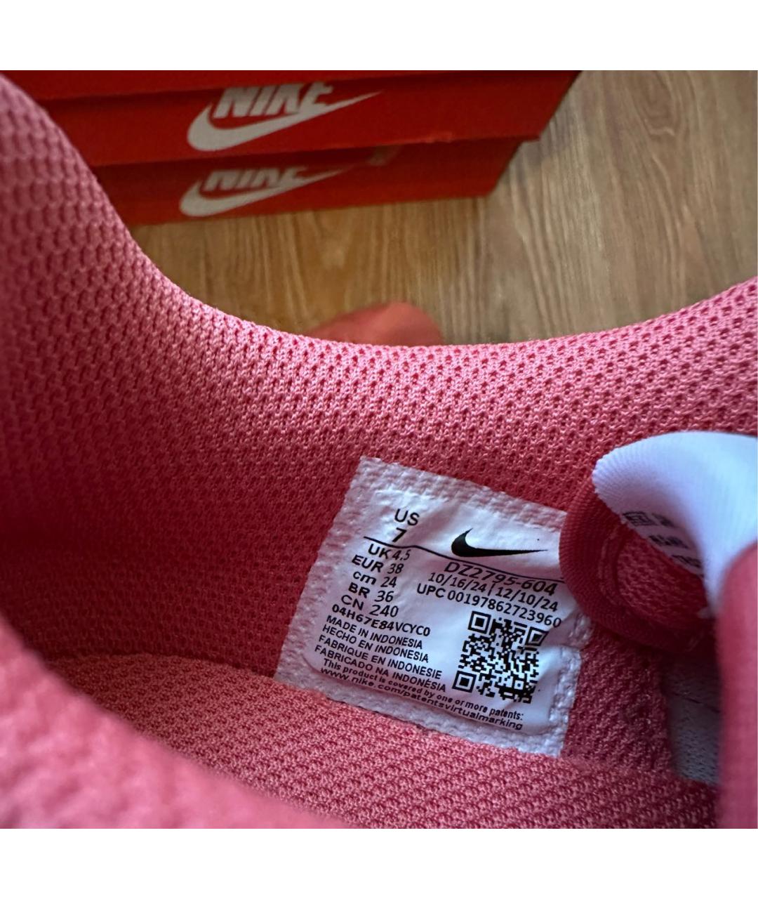 NIKE Розовые кроссовки, фото 5