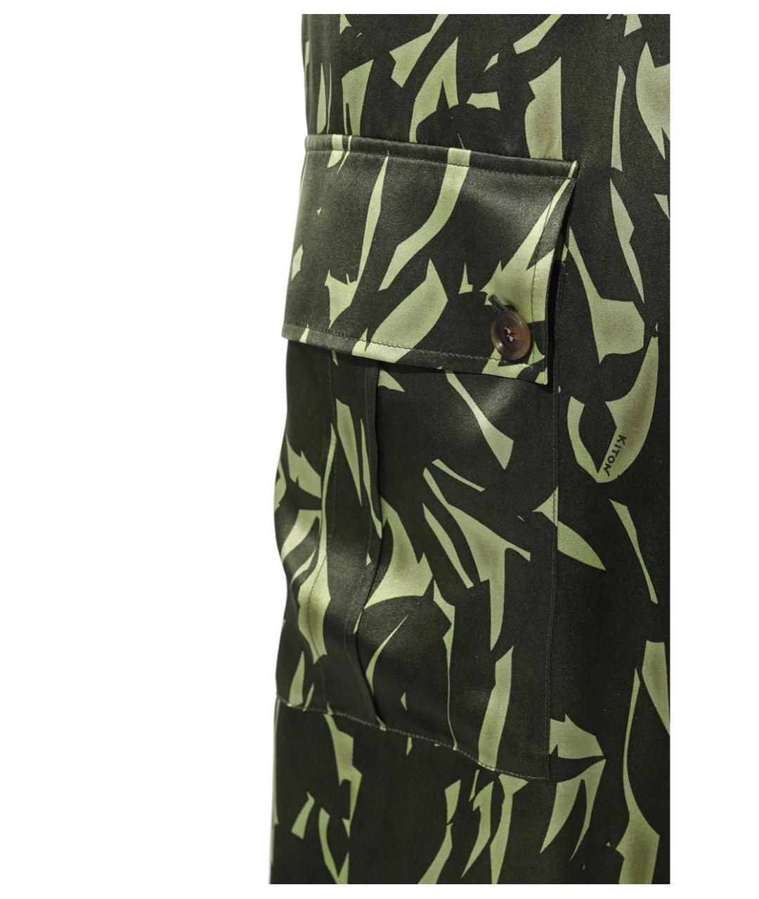 KITON Шелковый костюм с брюками, фото 8