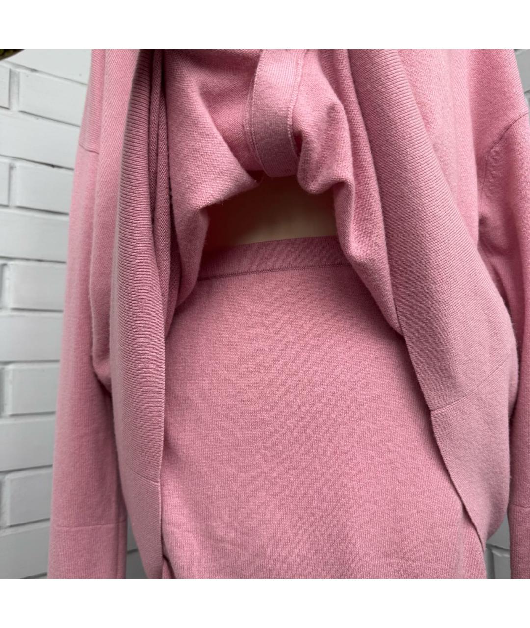 12 STOREEZ Розовый шерстяной костюм с юбками, фото 6