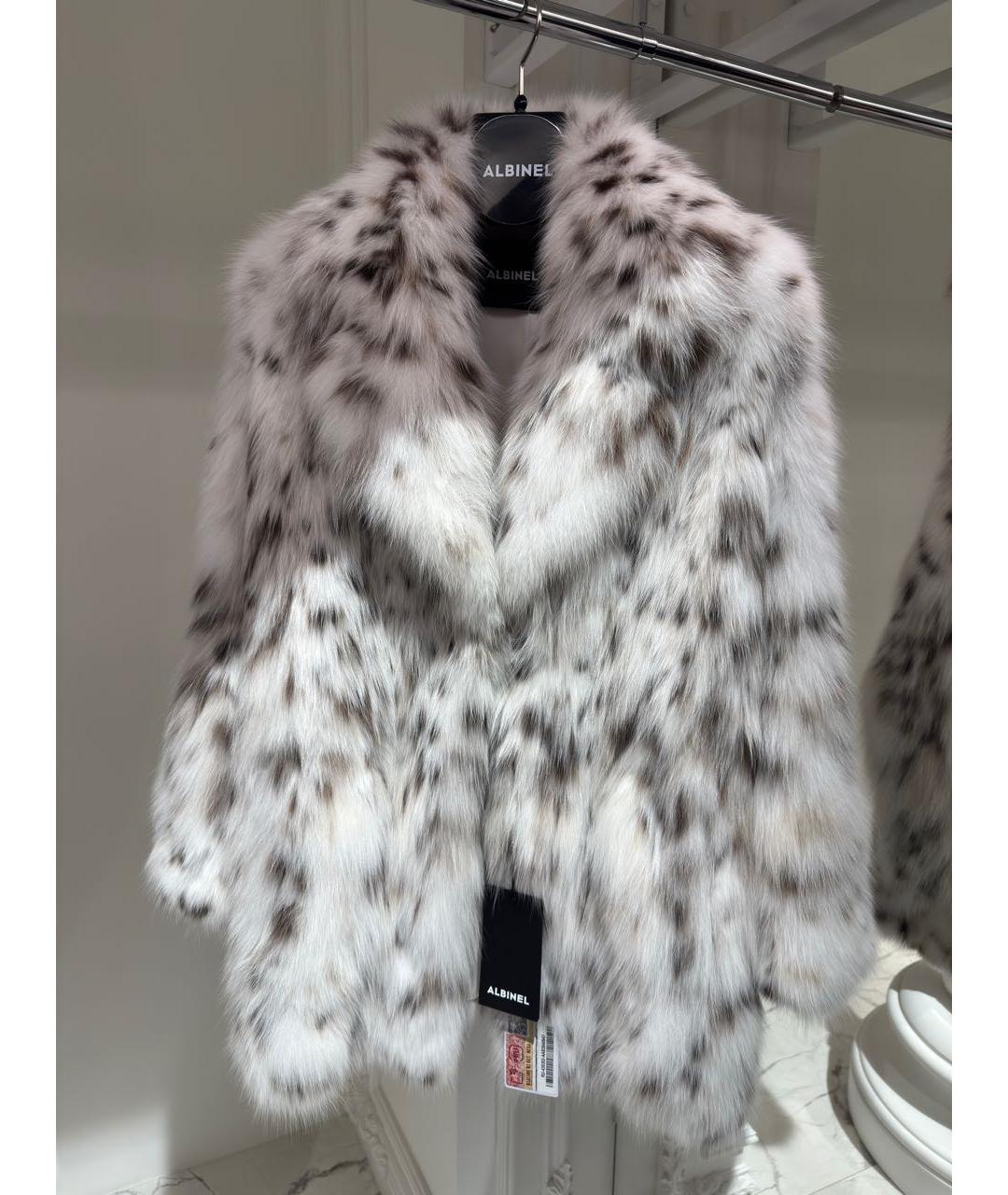 #MUMOFSIX Белая меховая шуба, фото 5