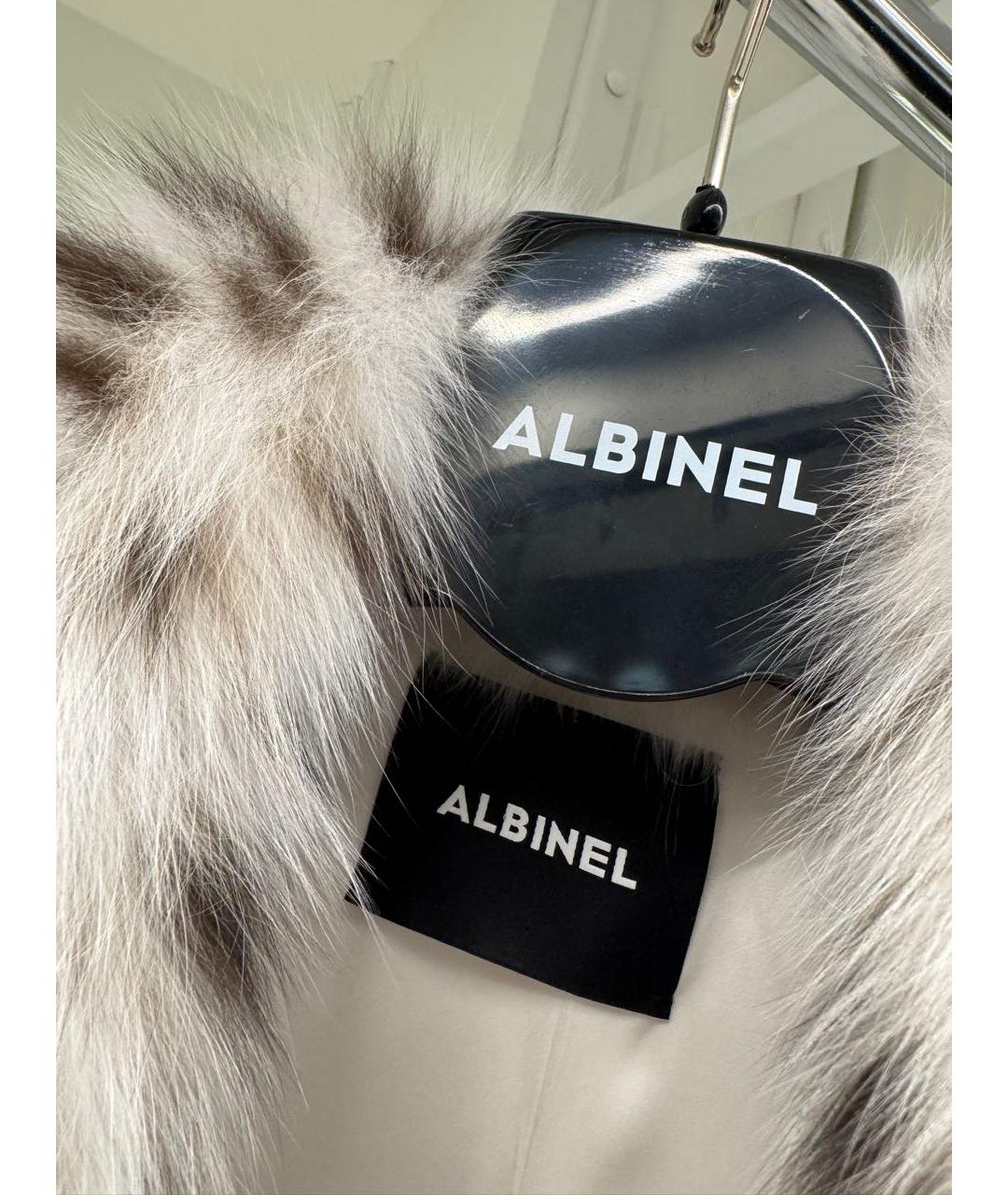 #MUMOFSIX Белая меховая шуба, фото 4