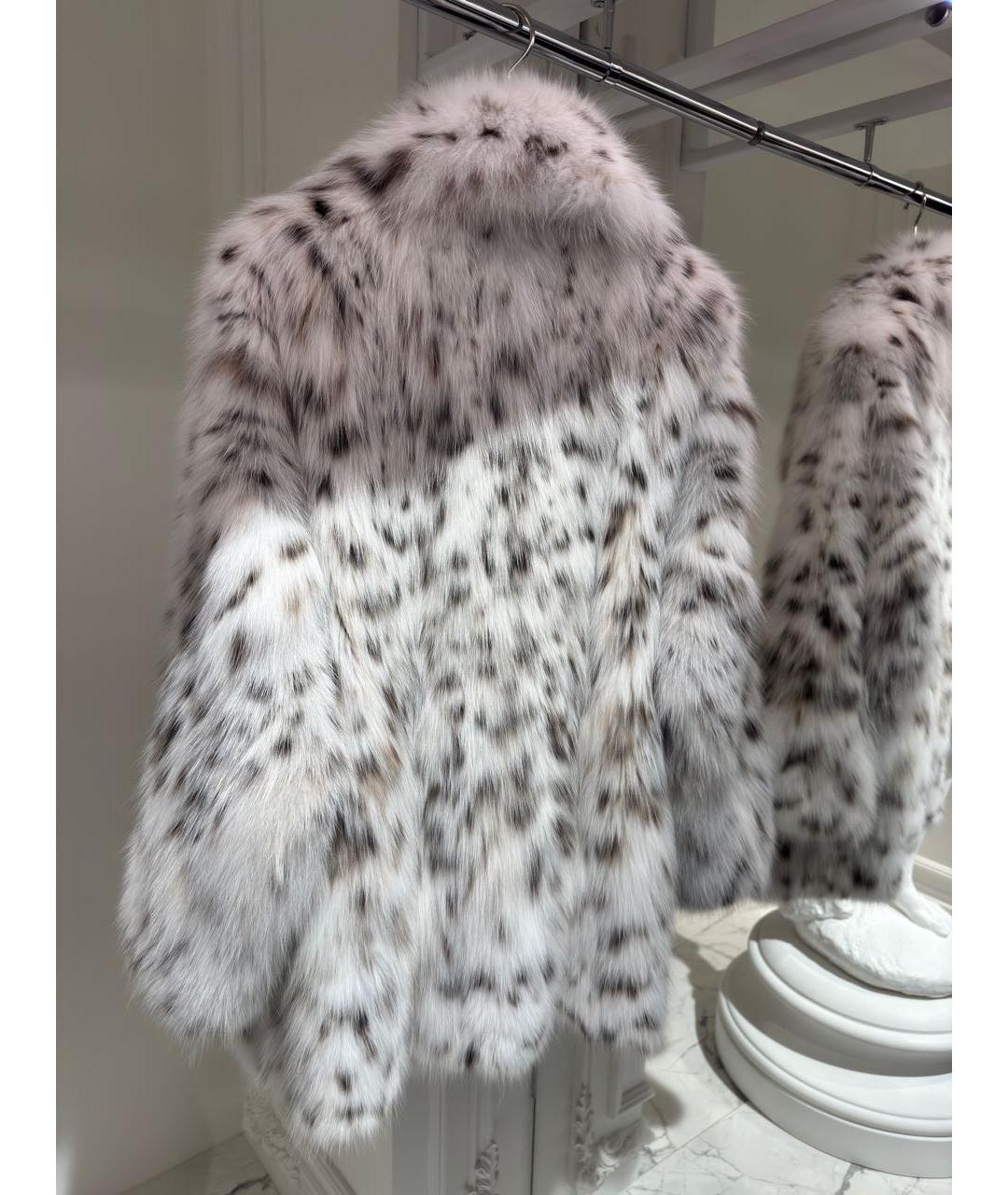 #MUMOFSIX Белая меховая шуба, фото 2