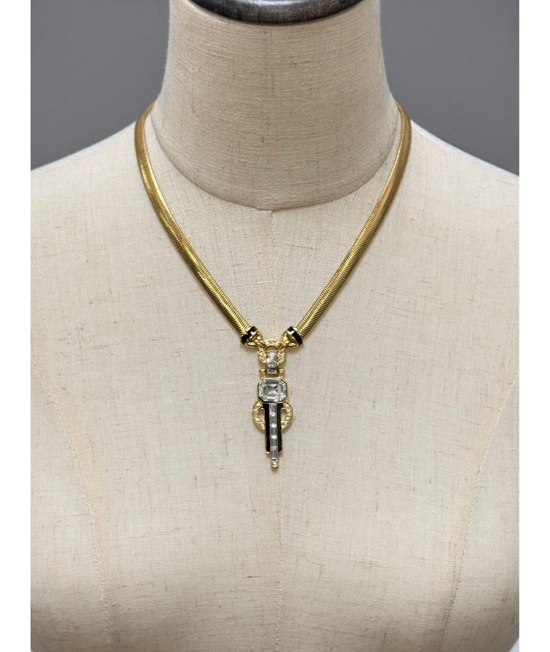 GIVENCHY Золотое позолоченное колье, фото 8