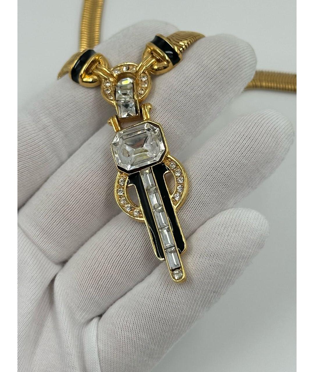 GIVENCHY Золотое позолоченное колье, фото 3