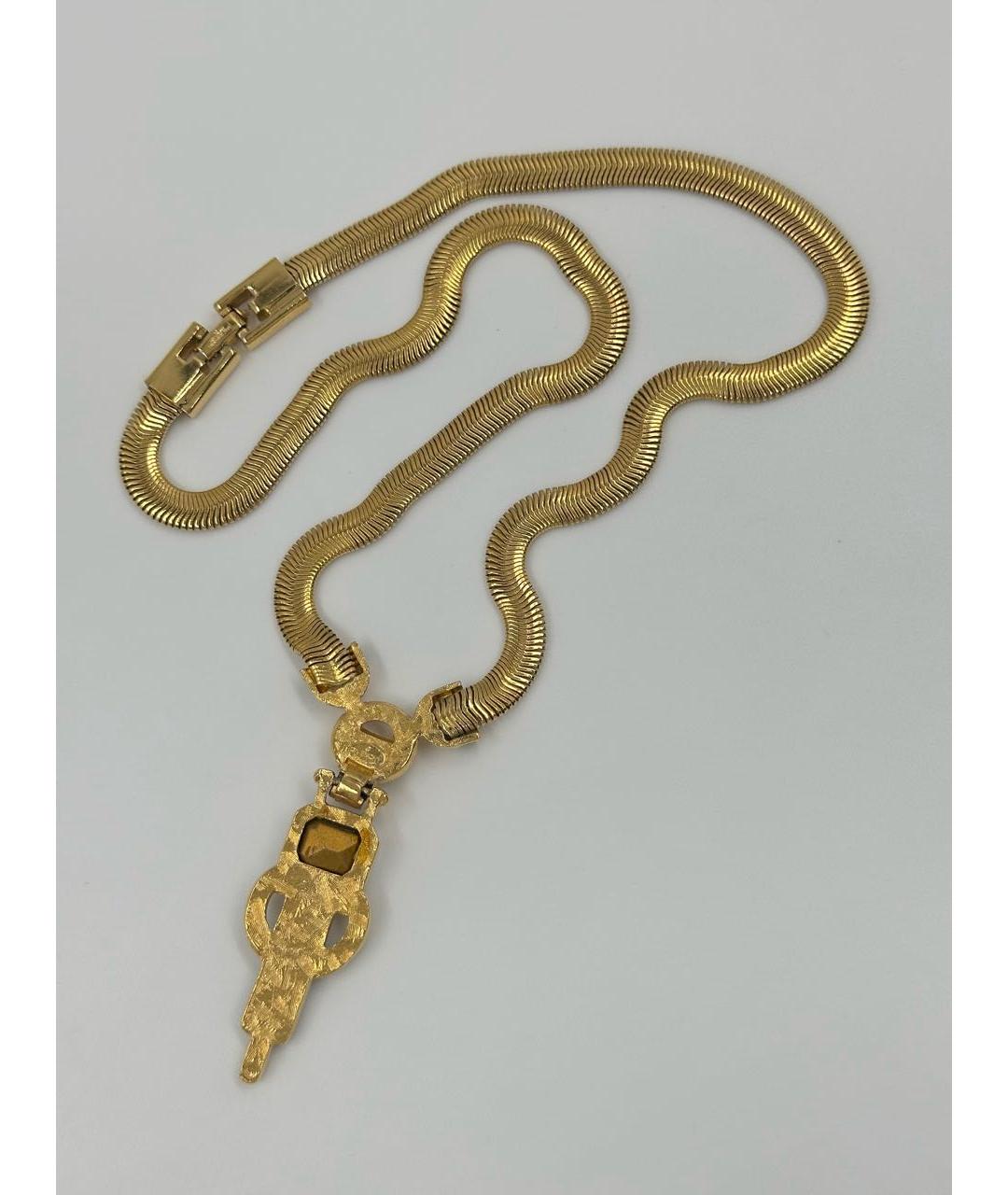 GIVENCHY Золотое позолоченное колье, фото 7