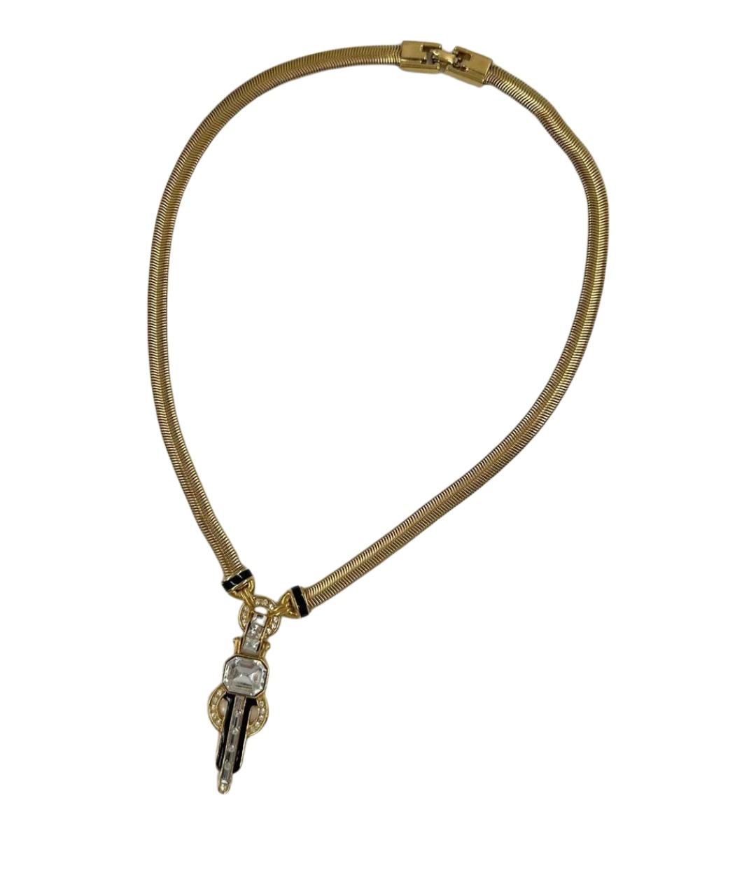 GIVENCHY Золотое позолоченное колье, фото 1