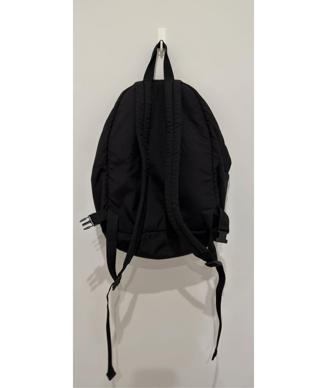 VETEMENTS Черный хлопковый рюкзак, фото 4