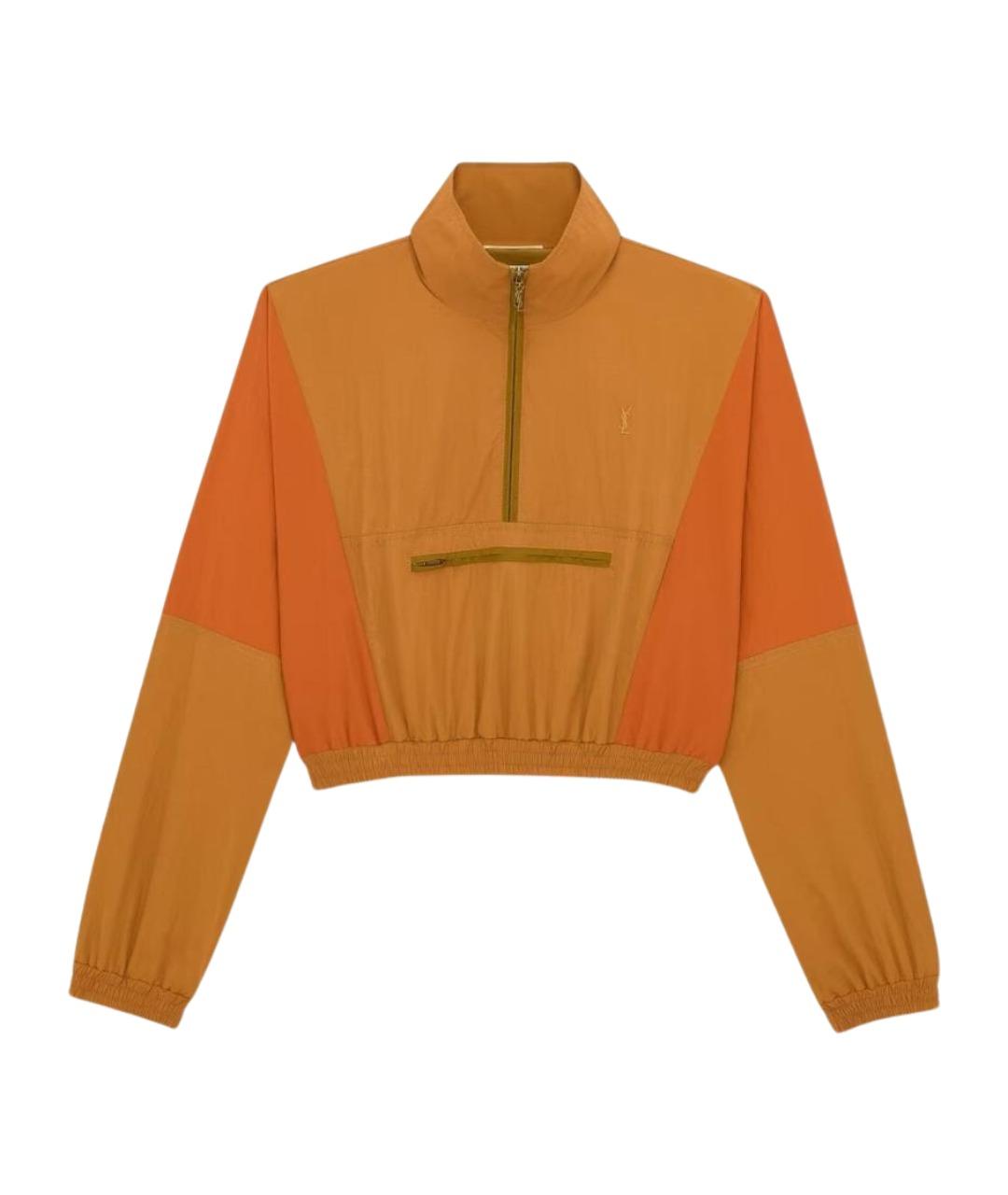 SAINT LAURENT Оранжевая куртка, фото 1