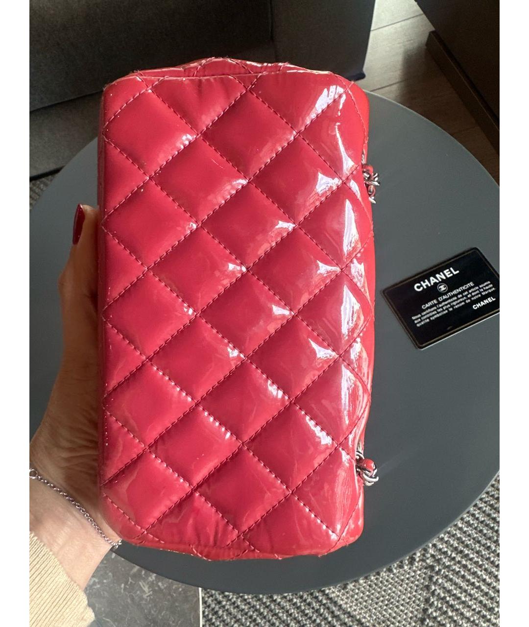 CHANEL Сумка через плечо из лакированной кожи, фото 2