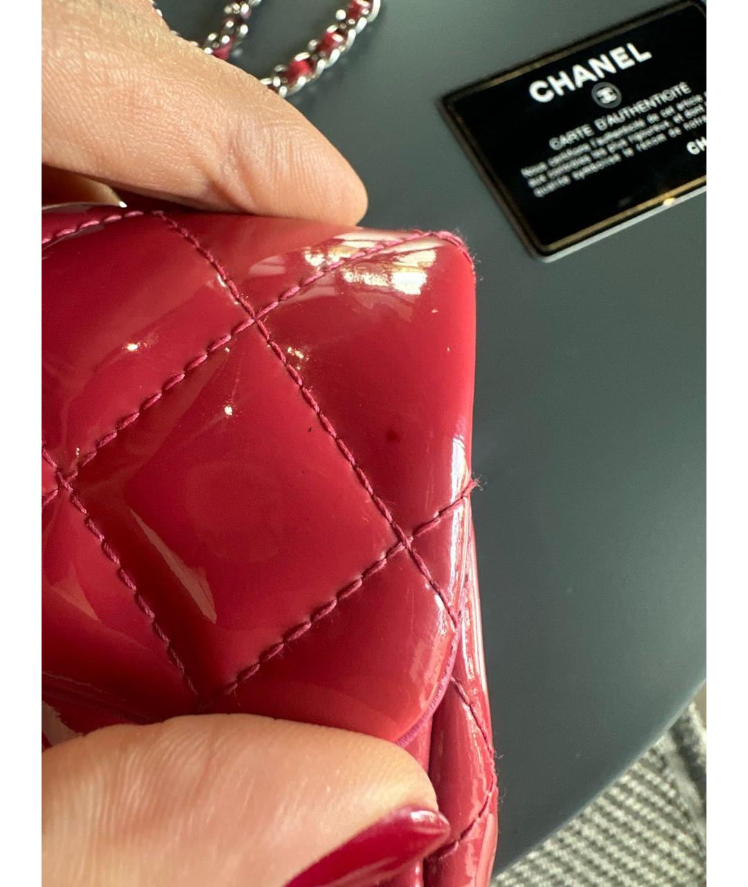 CHANEL Сумка через плечо из лакированной кожи, фото 3