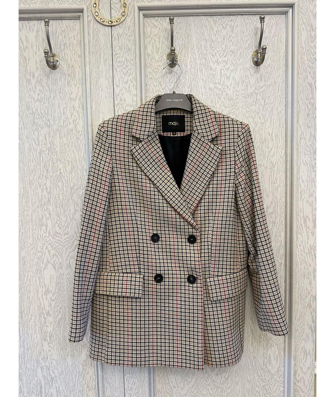 MAJE Мульти хлопковый жакет/пиджак, фото 8