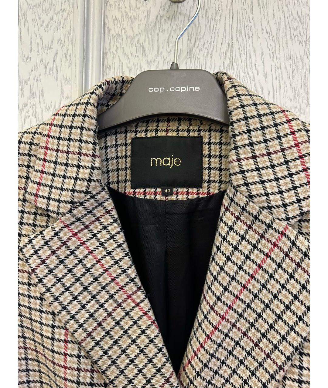 MAJE Мульти хлопковый жакет/пиджак, фото 3