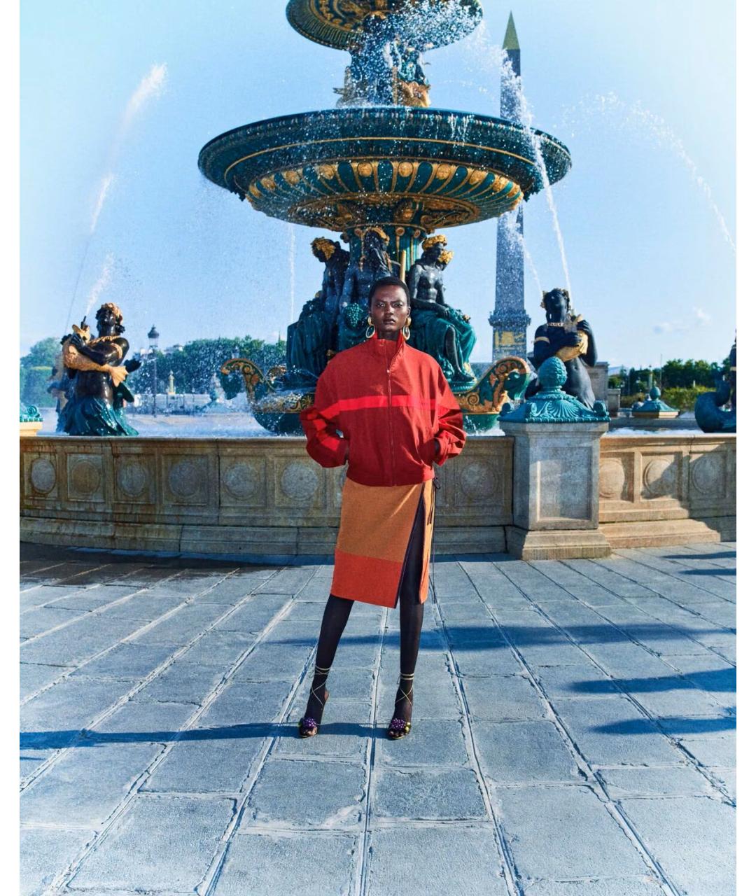 SAINT LAURENT Бордовая хлопковая куртка, фото 4