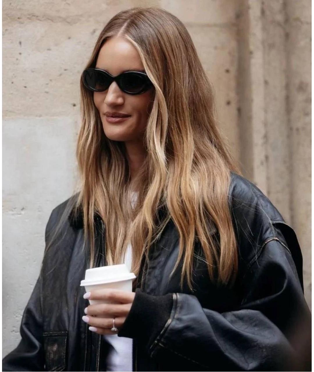 SAINT LAURENT Черные пластиковые солнцезащитные очки, фото 4