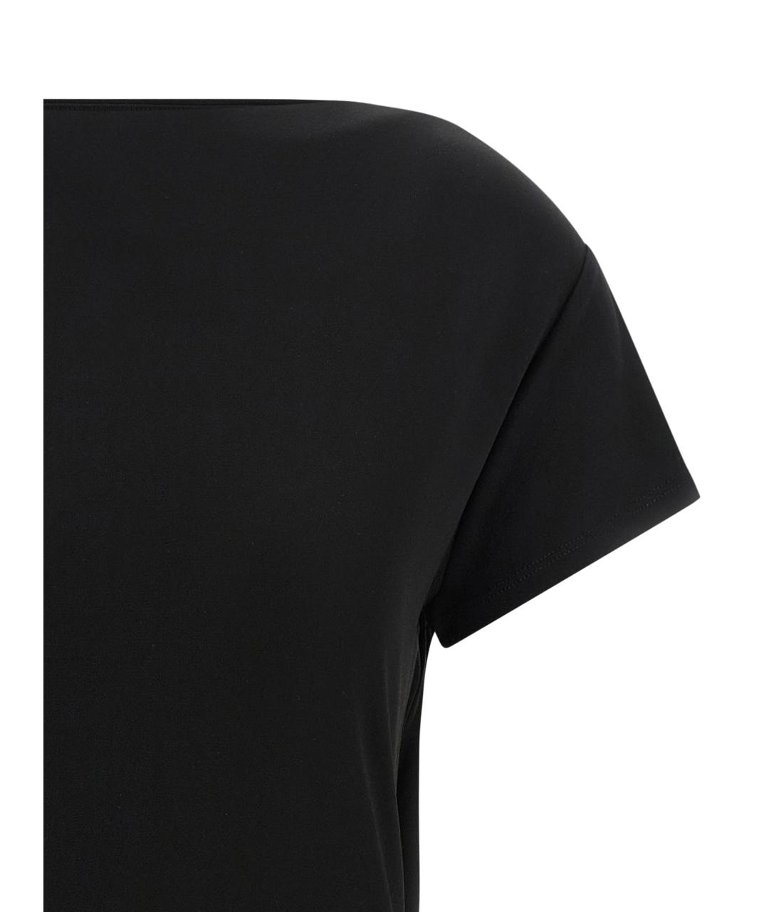 JACQUEMUS Черное вискозное платье, фото 3