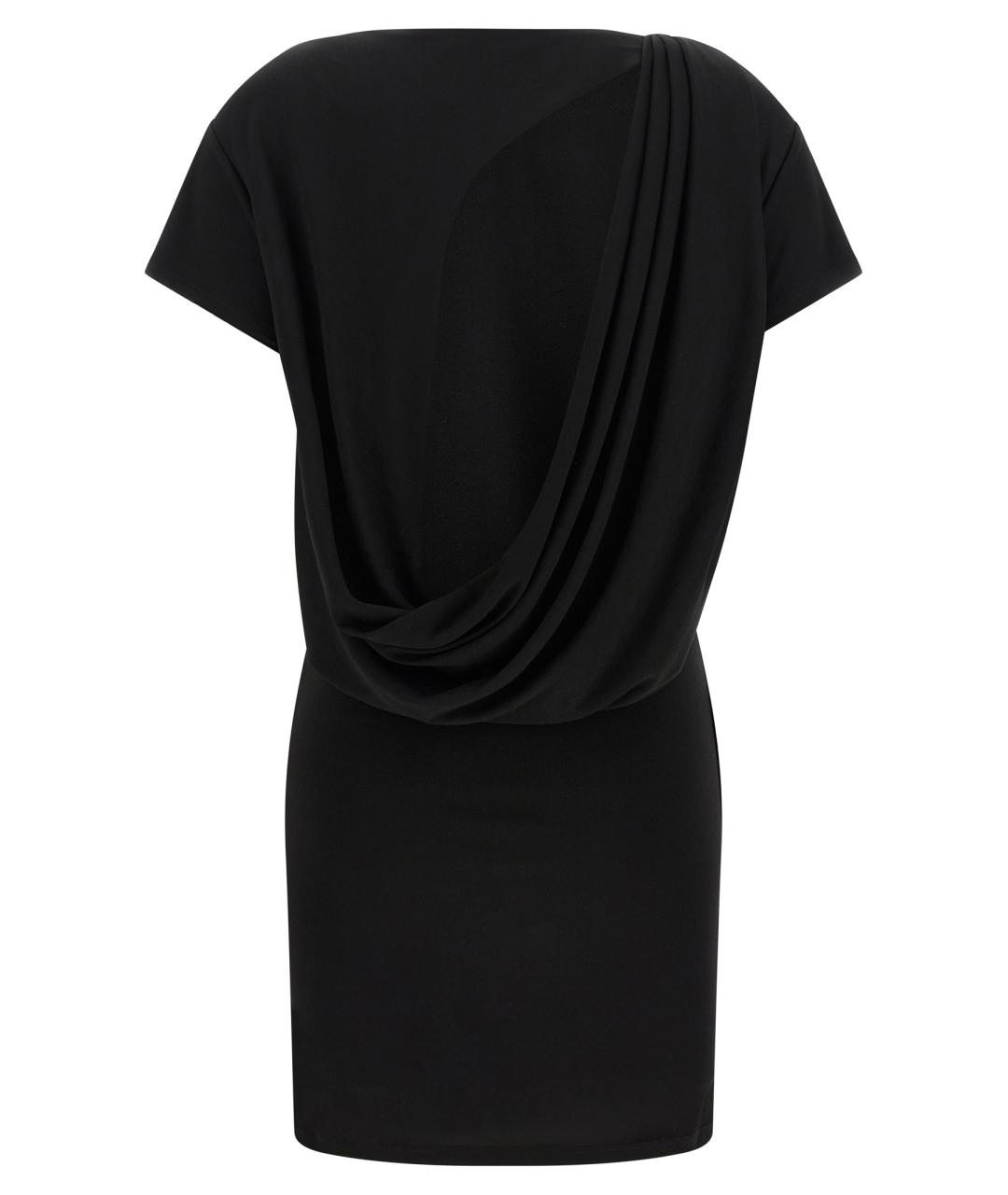 JACQUEMUS Черное вискозное платье, фото 2