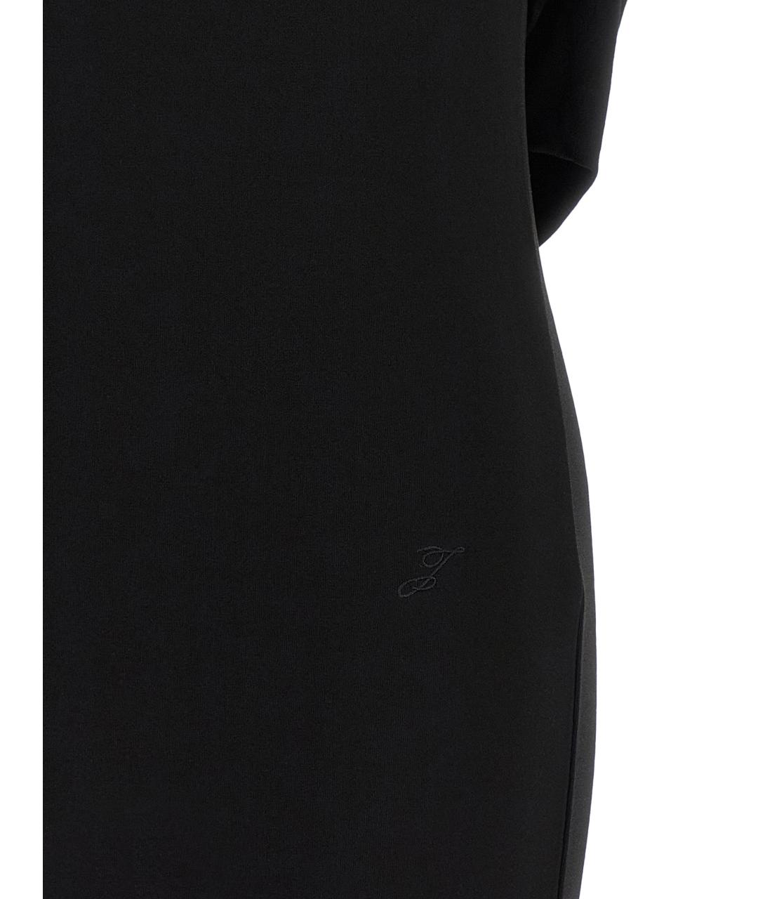 JACQUEMUS Черное вискозное платье, фото 4