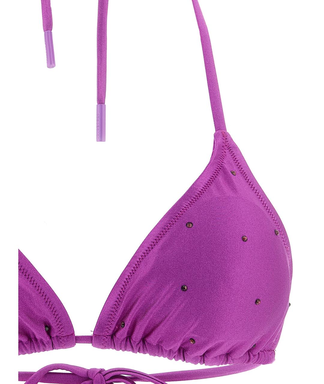 Goldbergh Фиолетовый полиамидовый купальник, фото 3