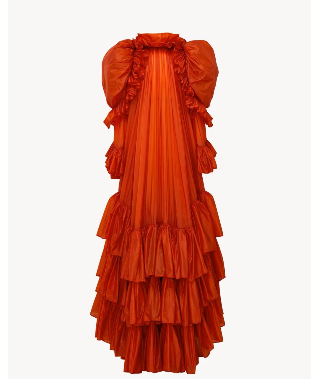 SAINT LAURENT Красное вечернее платье, фото 3