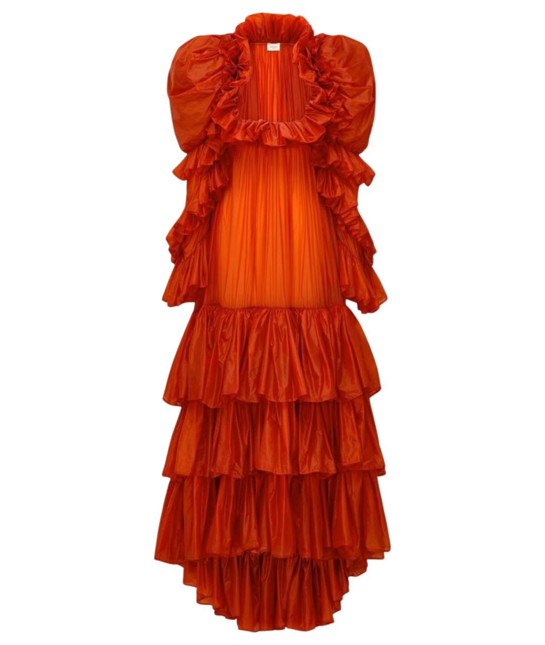 SAINT LAURENT Красное вечернее платье, фото 1