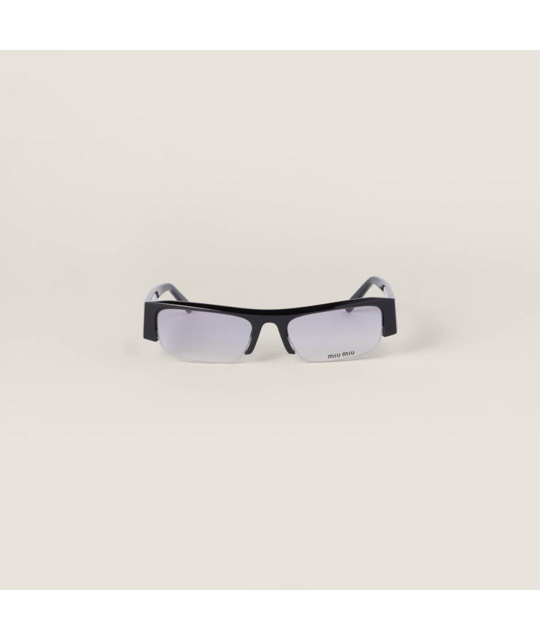 MIU MIU Черные солнцезащитные очки, фото 5