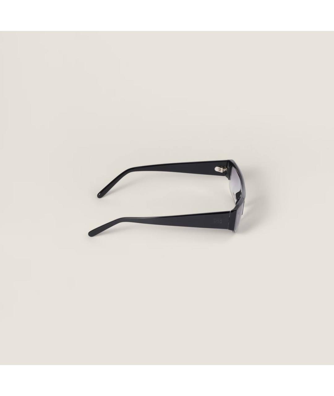 MIU MIU Черные солнцезащитные очки, фото 4