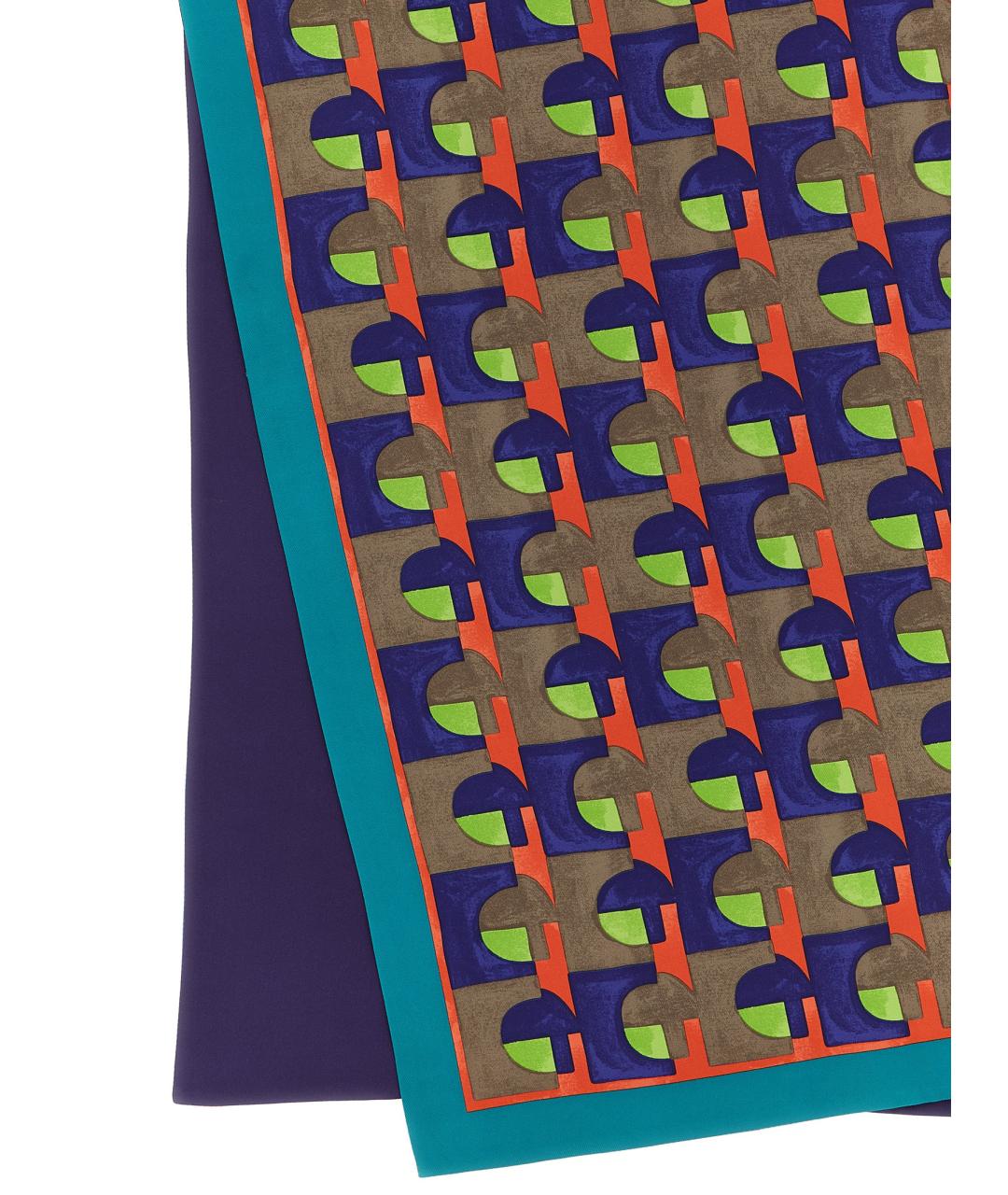 MIU MIU Мульти шелковый шарф, фото 3