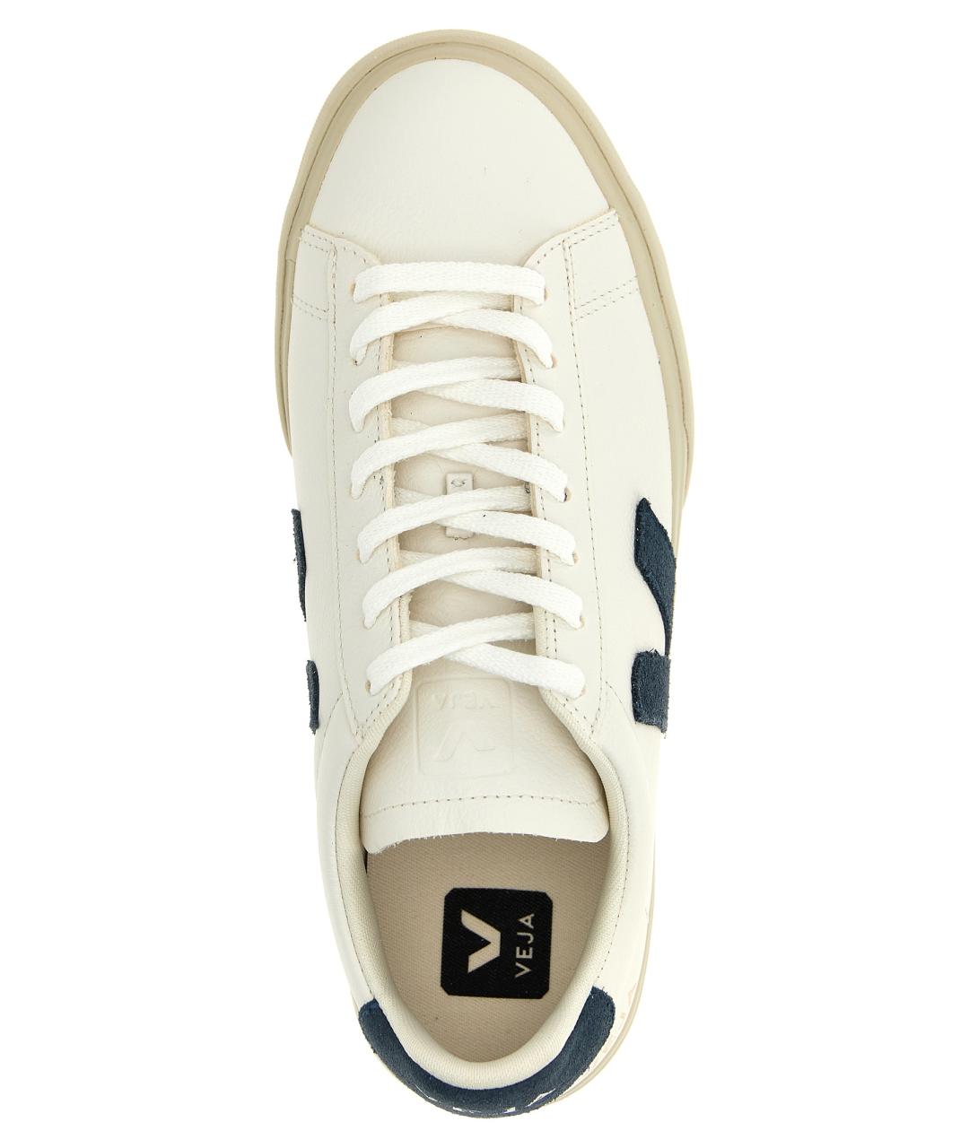 VEJA Белые кожаные низкие кроссовки / кеды, фото 4