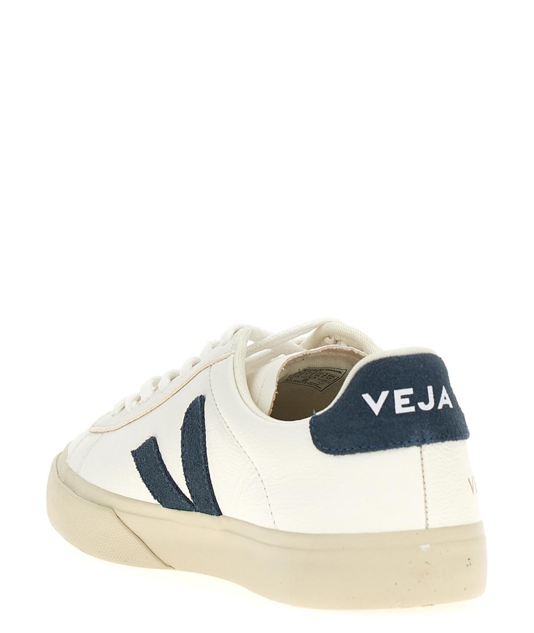 VEJA Белые кожаные низкие кроссовки / кеды, фото 2