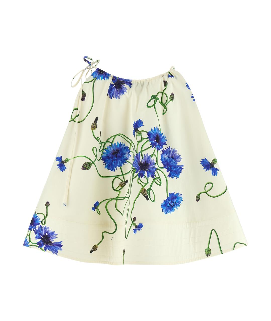 STELLA MCCARTNEY Синяя хлопковая майка, фото 2