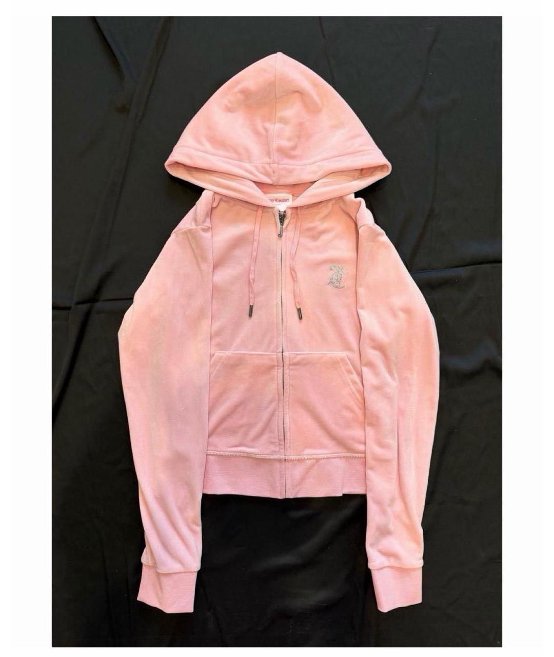 JUICY COUTURE Розовый полиэстеровый костюм с брюками, фото 9