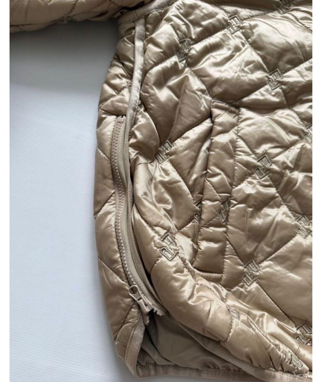 PINKO Бежевая куртка, фото 5