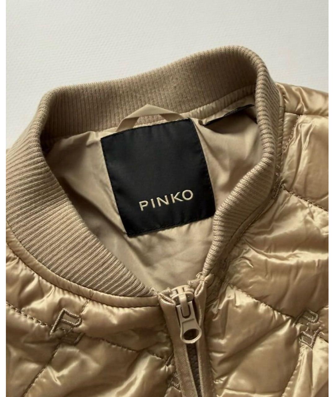 PINKO Бежевая куртка, фото 2