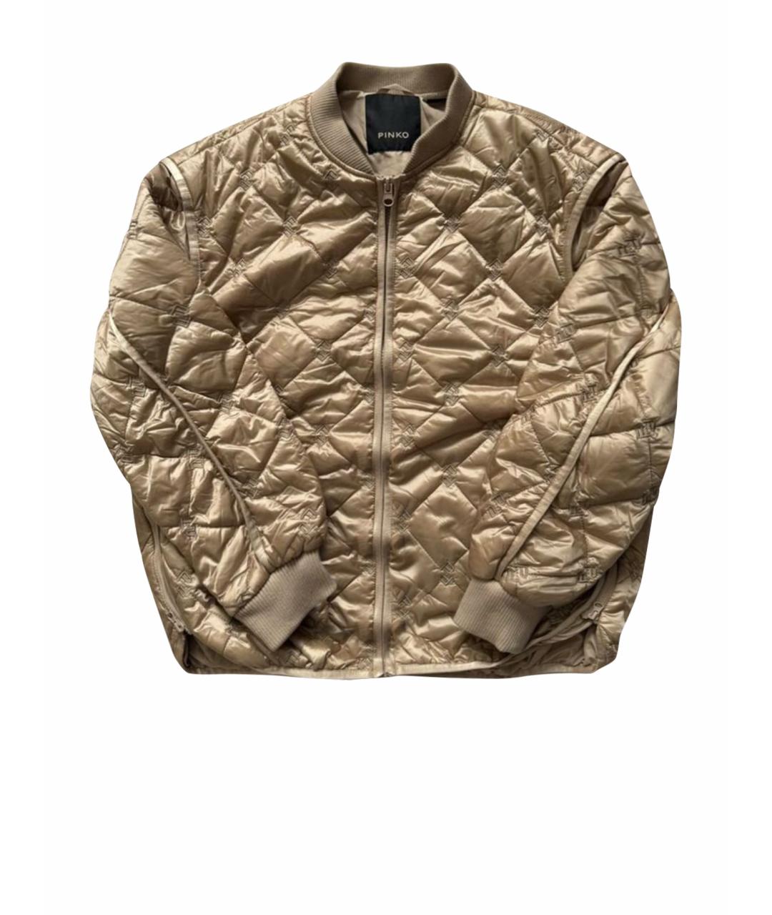 PINKO Бежевая куртка, фото 1