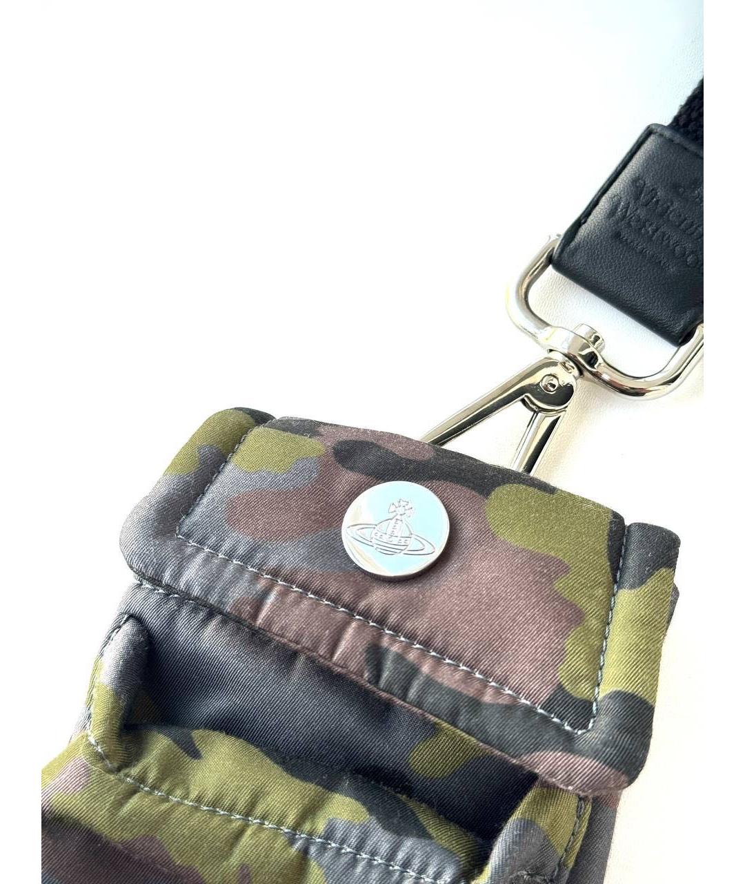 VIVIENNE WESTWOOD Хаки сумка через плечо, фото 2