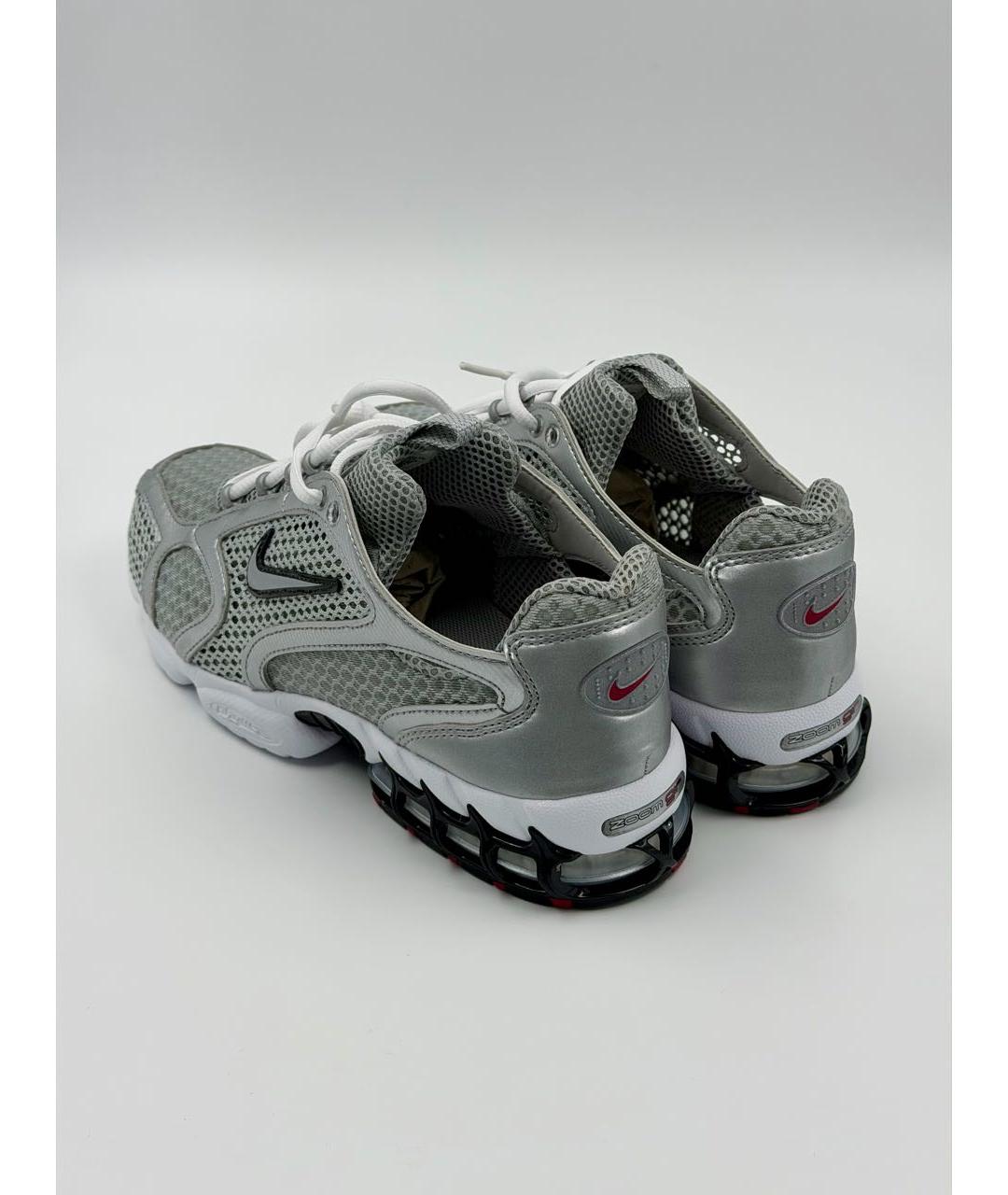 NIKE Серебряные низкие кроссовки / кеды, фото 2