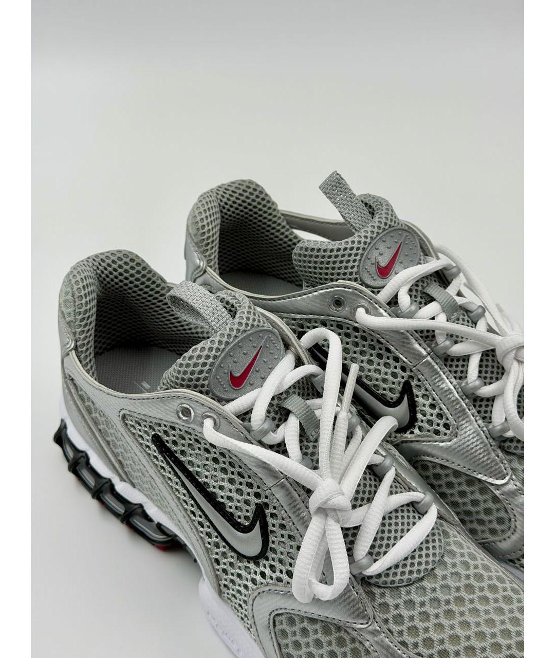 NIKE Серебряные низкие кроссовки / кеды, фото 6