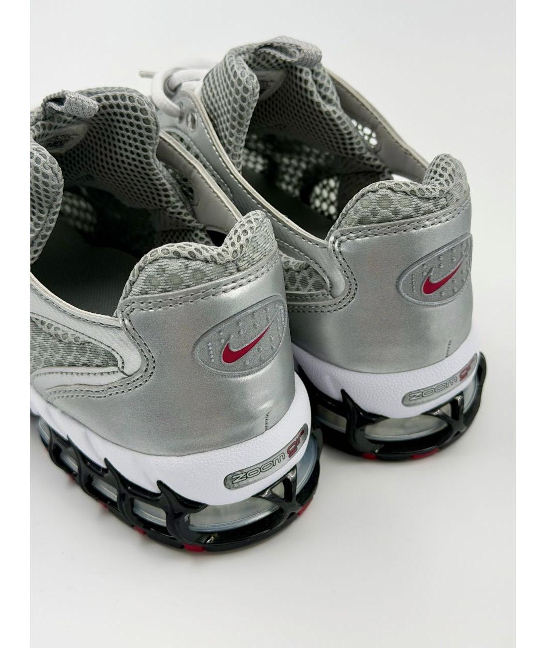 NIKE Серебряные низкие кроссовки / кеды, фото 4