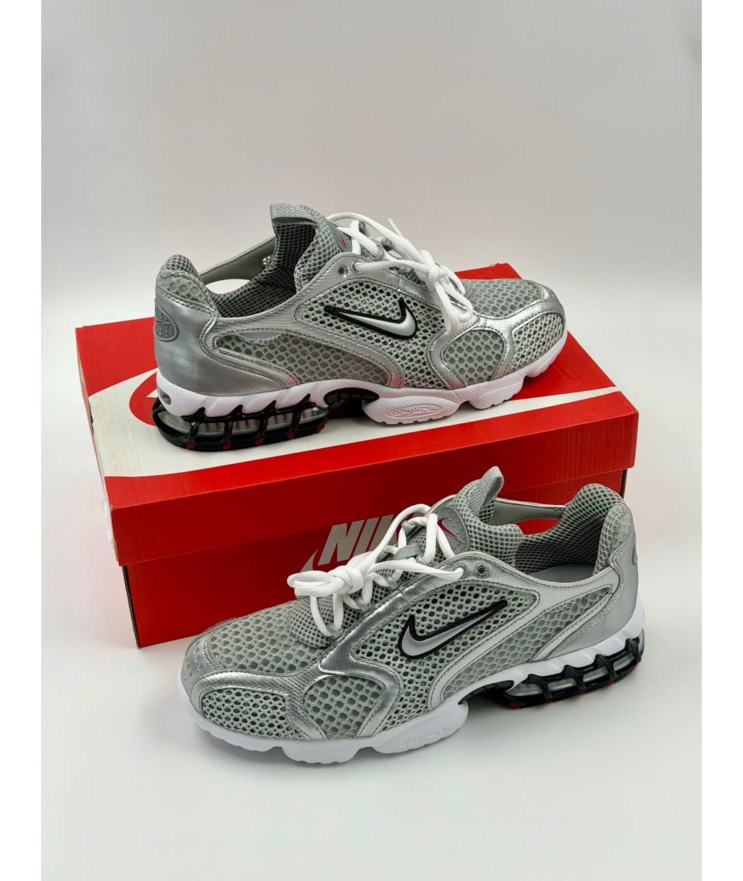 NIKE Серебряные низкие кроссовки / кеды, фото 7