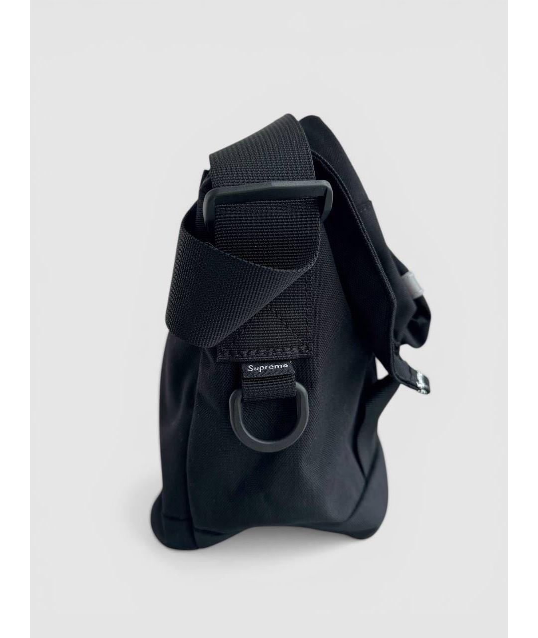 SUPREME Черная сумка на плечо, фото 5