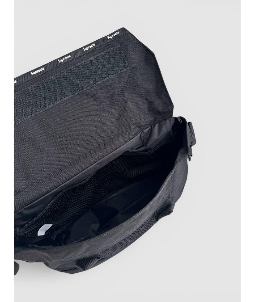 SUPREME Черная сумка на плечо, фото 6