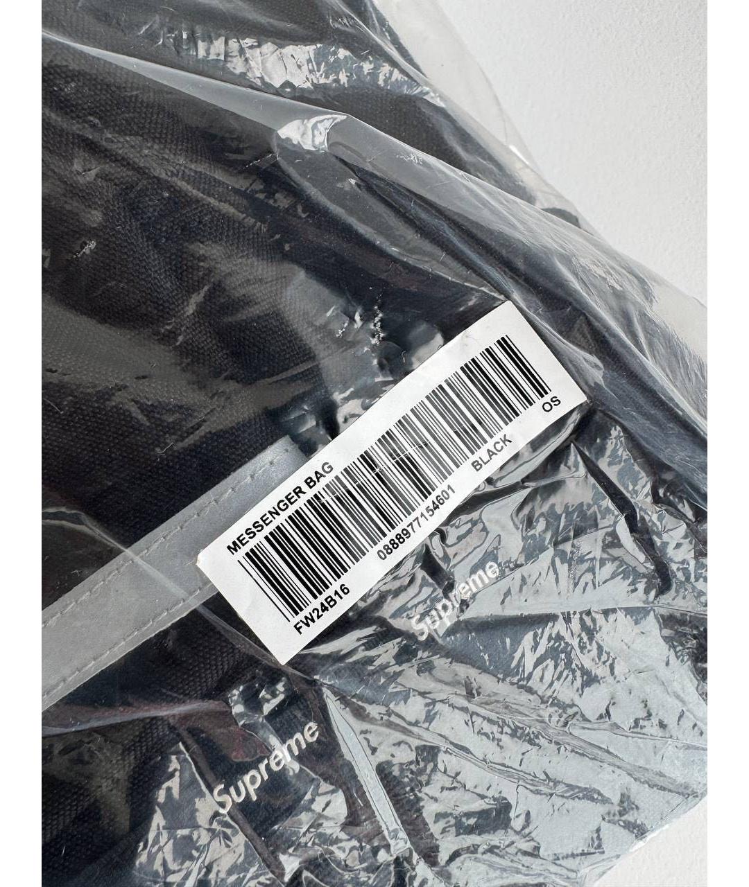SUPREME Черная сумка на плечо, фото 7