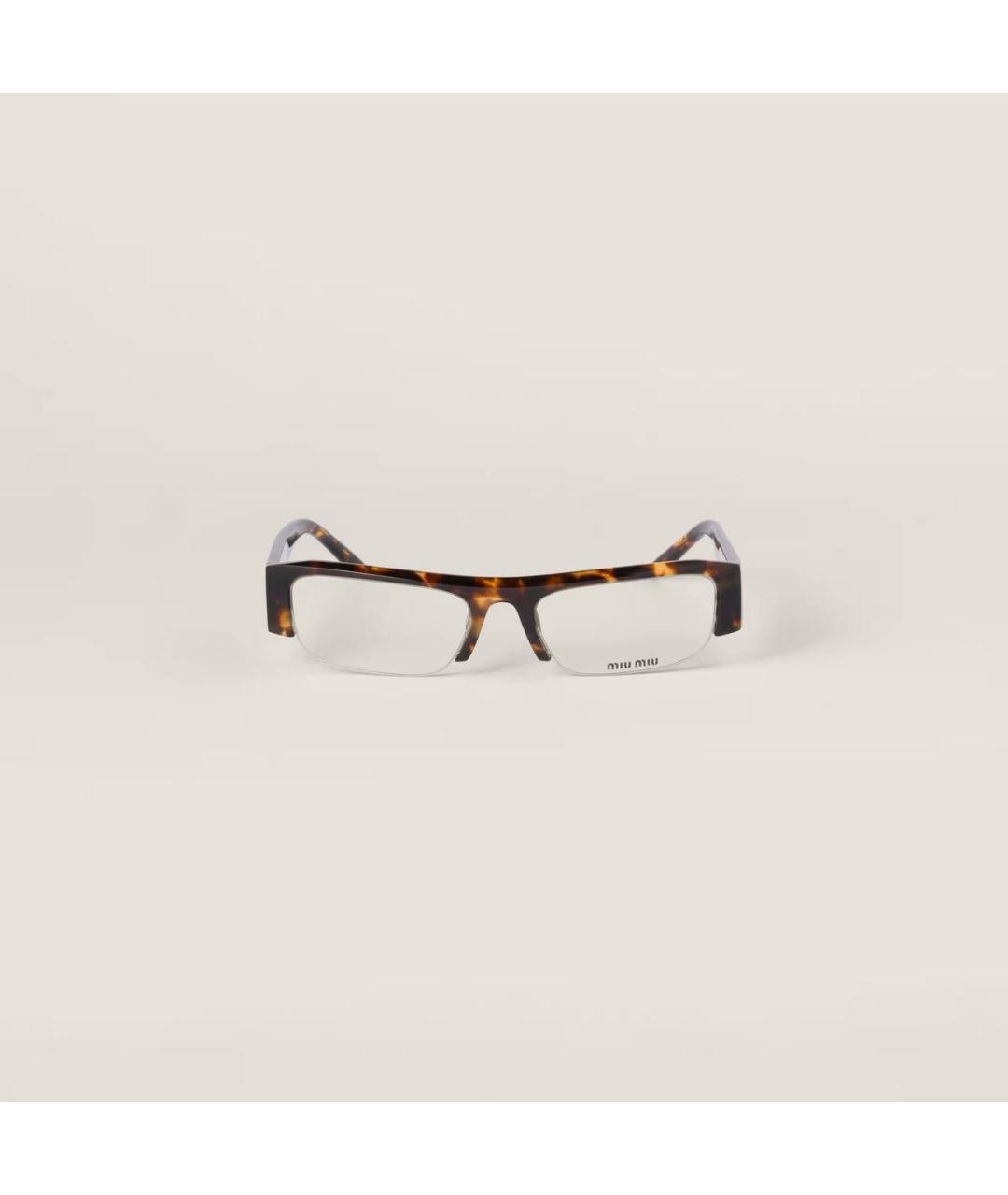 MIU MIU Коричневые солнцезащитные очки, фото 5