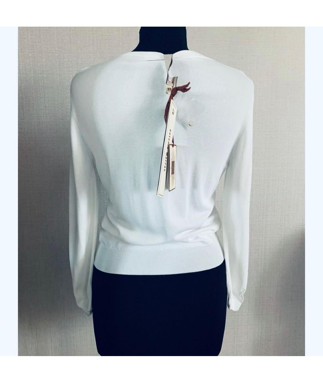ANTONIO MARRAS Белый вискозный кардиган, фото 2