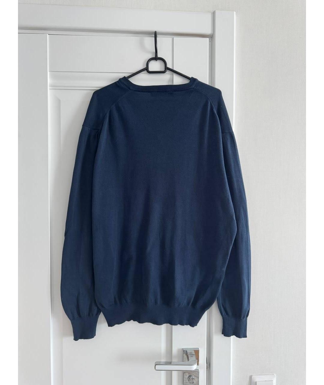 SAINT LAURENT Темно-синий джемпер / свитер, фото 8